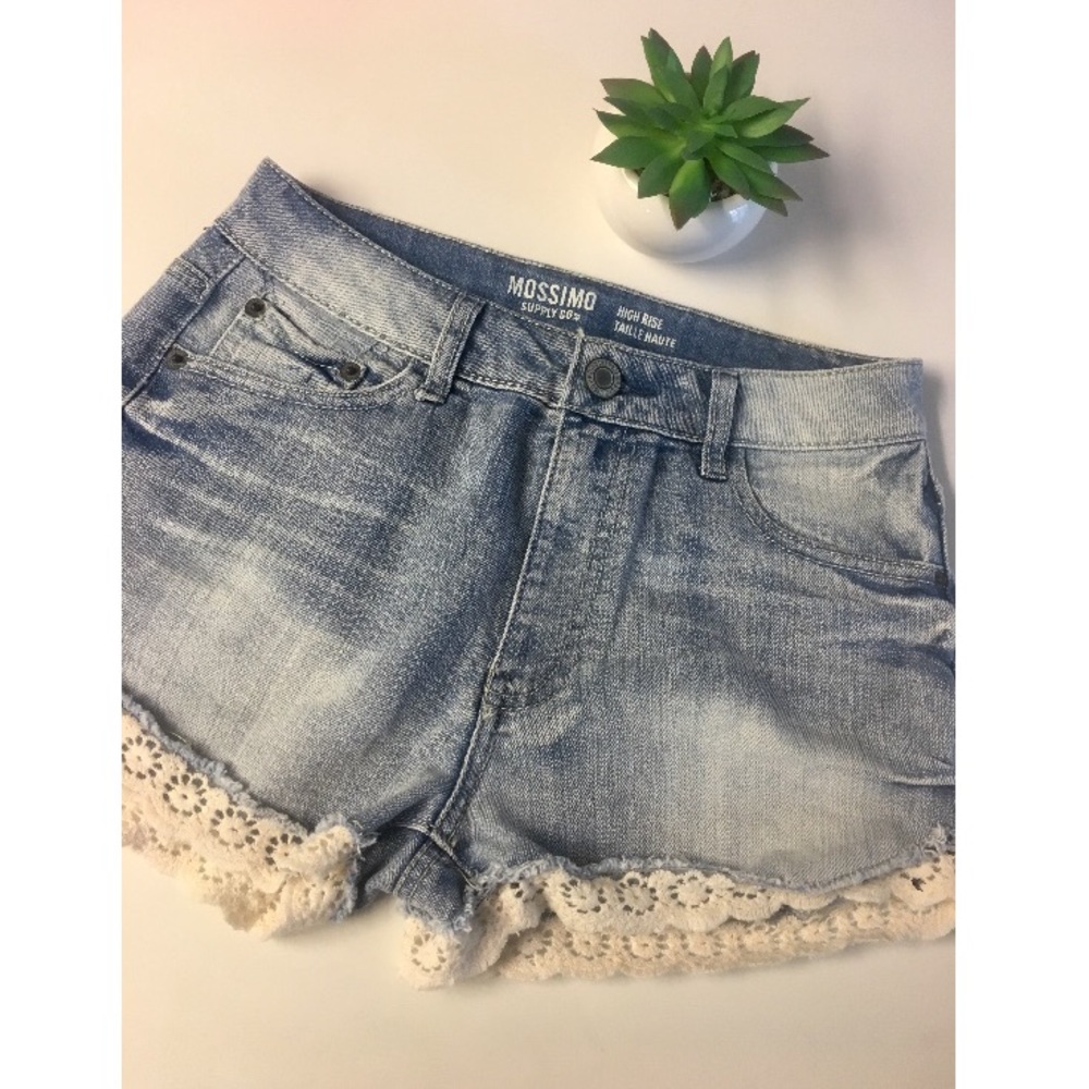 Mossimo Supply Co. Jean High Rise Shorts